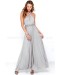 Tricks Of The Trade Light Grey Maxi Dress (Convertible Dress)